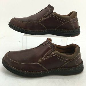 Olukai Womens 10EE Slip On Moc Toe Loafers Casual